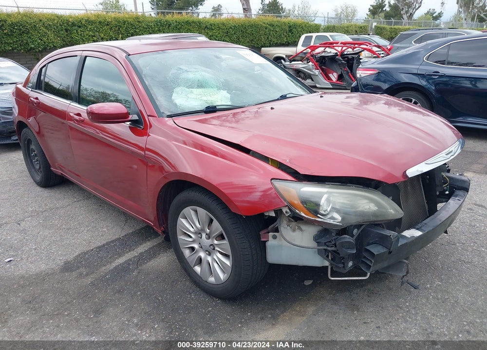 2014 CHRYSLER 200 LX VIN: 1C3CCBAB6EN213291