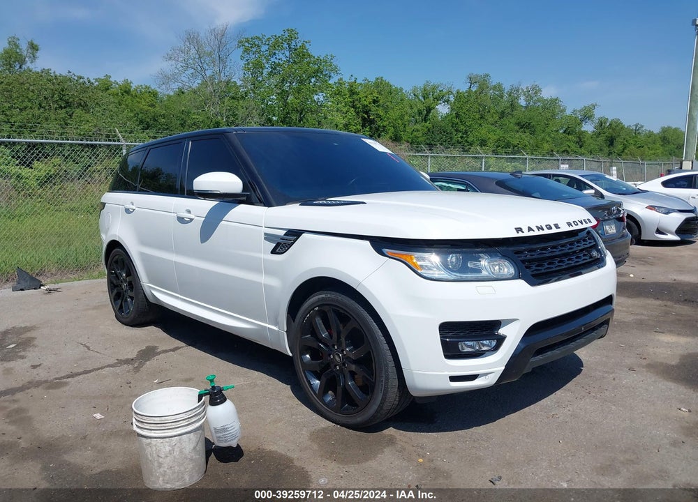 2016 LAND ROVER RANGE ROVER SPORT 3.0L V6 SUPERCHARGED HSE VIN: SALWR2PF9GA110063