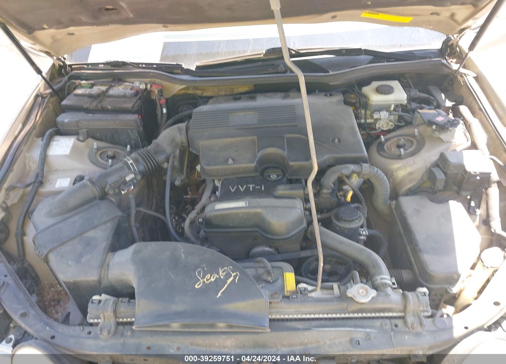 2000 LEXUS GS 300 VIN: JT8BD68S8Y0104977