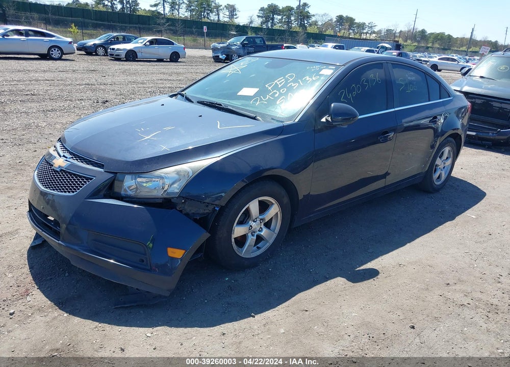 2014 CHEVROLET CRUZE 1LT AUTO VIN: 1G1PC5SBXE7192701