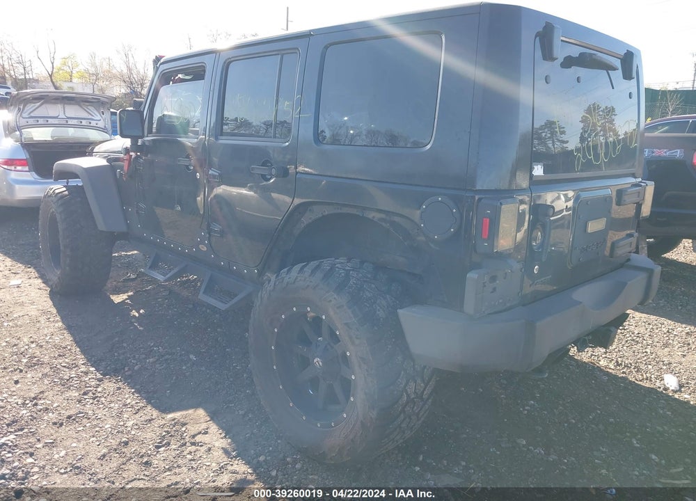 2010 JEEP WRANGLER UNLIMITED SPORT VIN: 1J4BA3H14AL195812