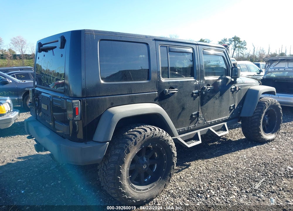 2010 JEEP WRANGLER UNLIMITED SPORT VIN: 1J4BA3H14AL195812