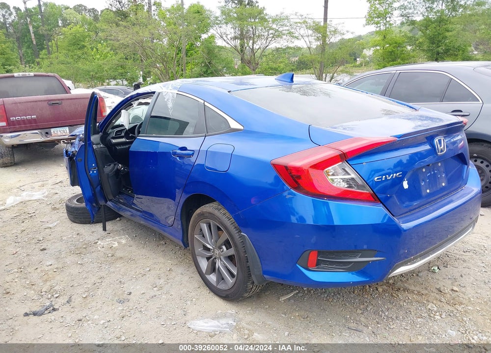 2019 HONDA CIVIC EX VIN: 19XFC1F36KE004413