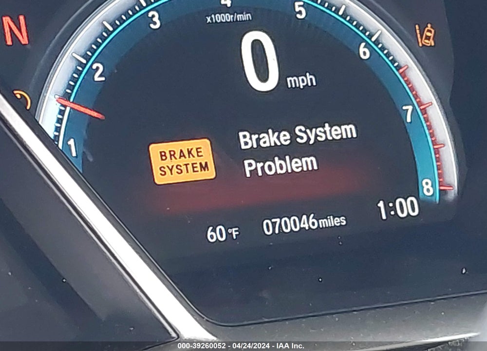 2019 HONDA CIVIC EX VIN: 19XFC1F36KE004413