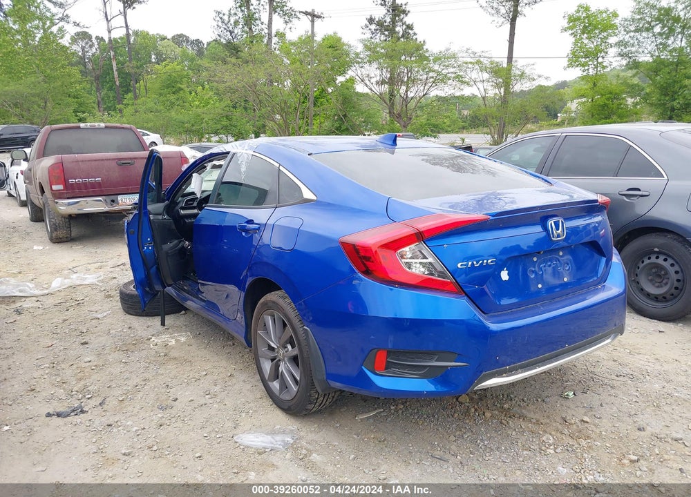 2019 HONDA CIVIC EX VIN: 19XFC1F36KE004413