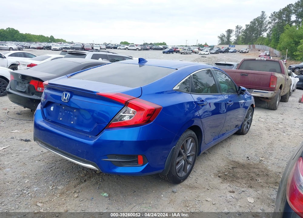 2019 HONDA CIVIC EX VIN: 19XFC1F36KE004413