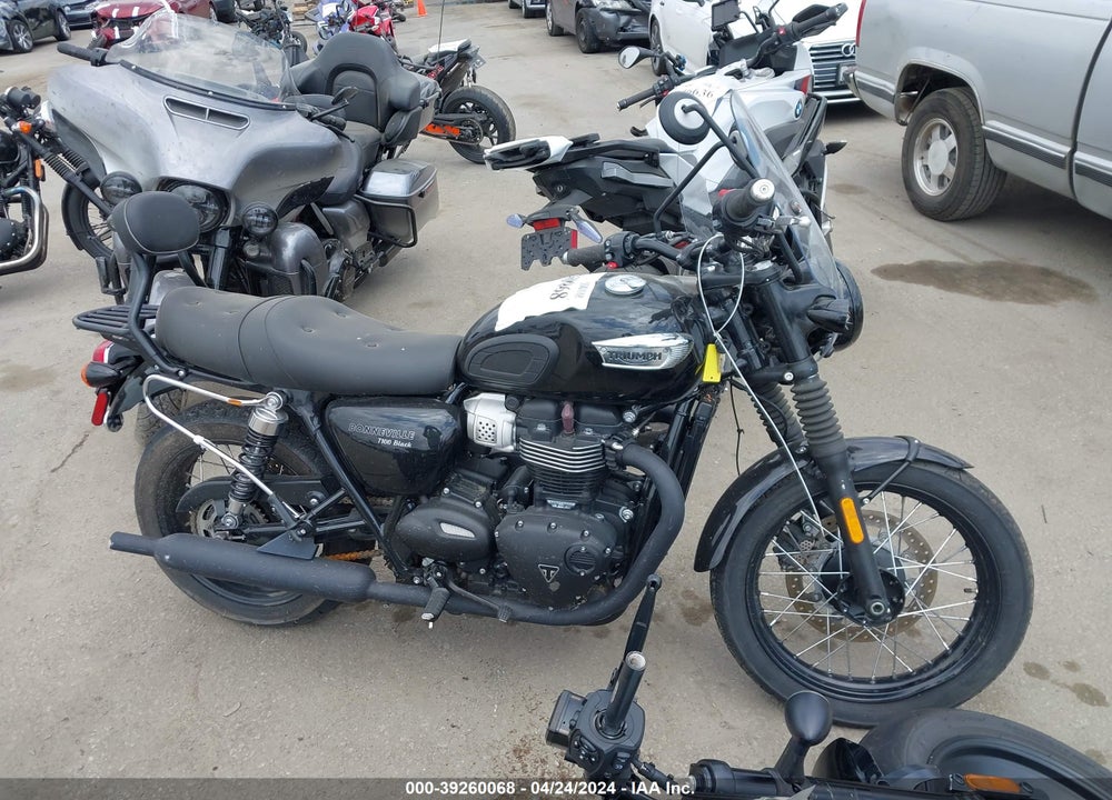 2018 TRIUMPH MOTORCYCLE BONNEVILLE T100 VIN: SMTD10GN1JT833369