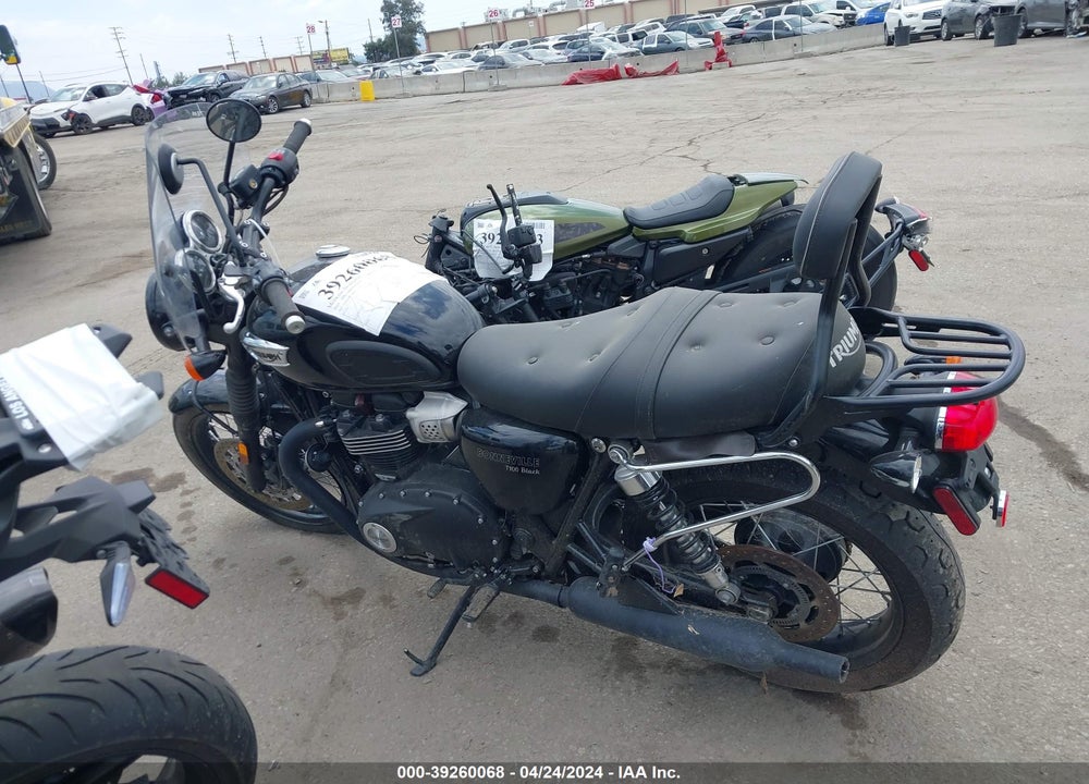 2018 TRIUMPH MOTORCYCLE BONNEVILLE T100 VIN: SMTD10GN1JT833369