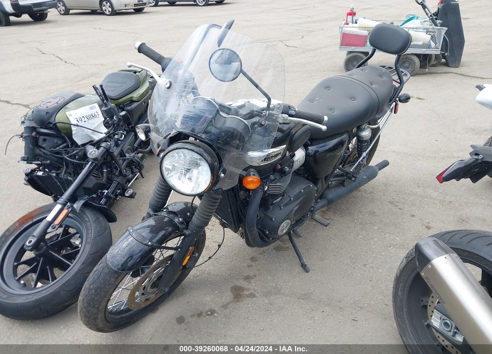 2018 TRIUMPH MOTORCYCLE BONNEVILLE T100 VIN: SMTD10GN1JT833369
