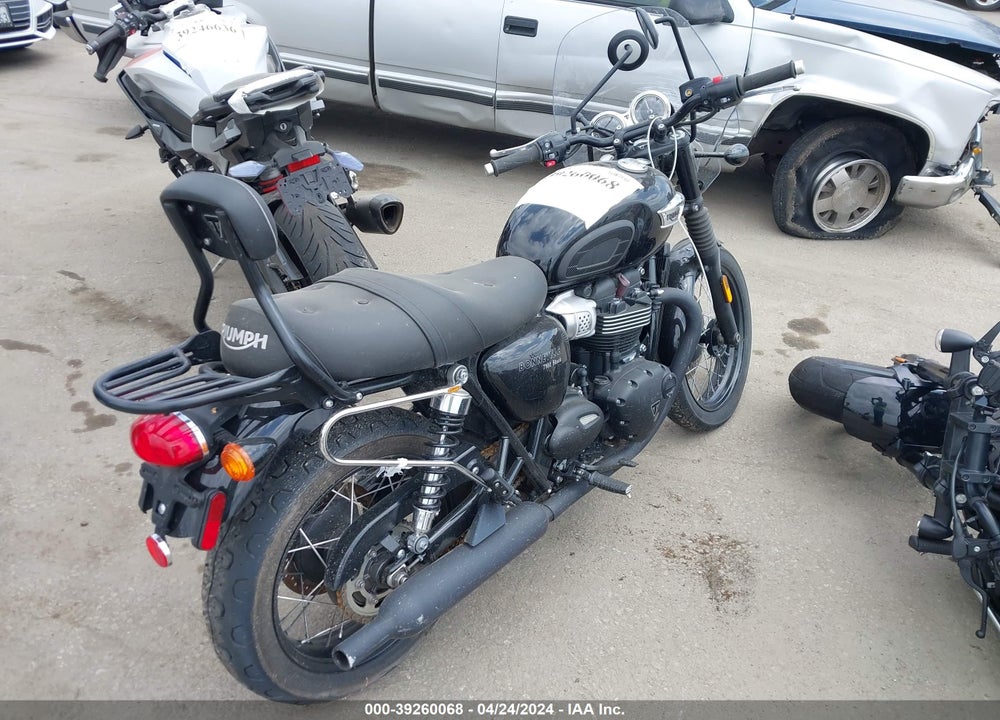 2018 TRIUMPH MOTORCYCLE BONNEVILLE T100 VIN: SMTD10GN1JT833369