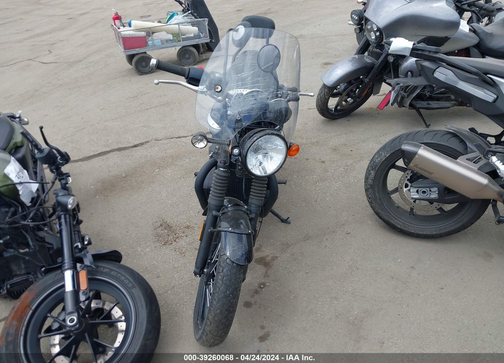 2018 TRIUMPH MOTORCYCLE BONNEVILLE T100 VIN: SMTD10GN1JT833369