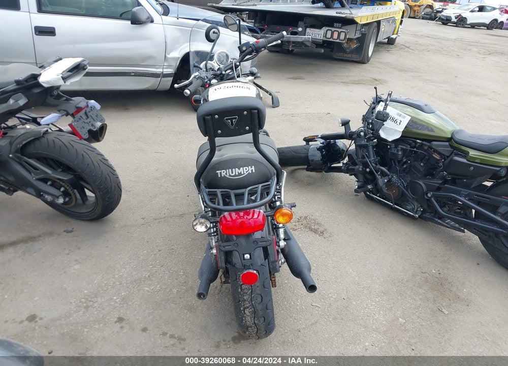 2018 TRIUMPH MOTORCYCLE BONNEVILLE T100 VIN: SMTD10GN1JT833369