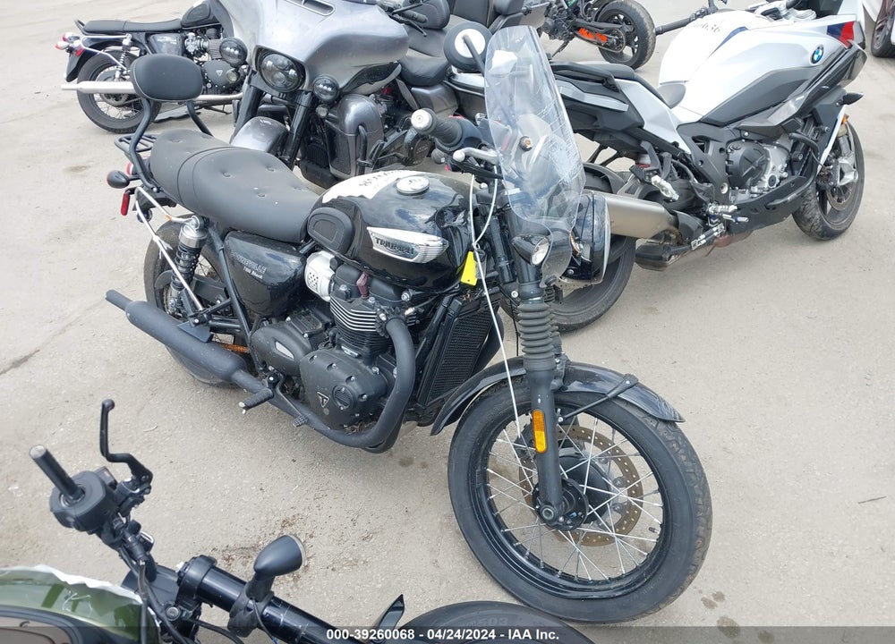 2018 TRIUMPH MOTORCYCLE BONNEVILLE T100 VIN: SMTD10GN1JT833369