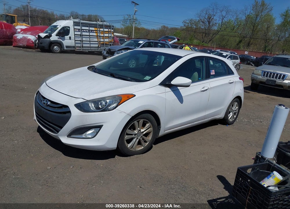 2014 HYUNDAI ELANTRA GT VIN: KMHD35LHXEU227943
