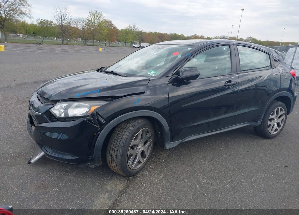 2016 HONDA HR-V LX VIN: 3CZRU6H31GM741675