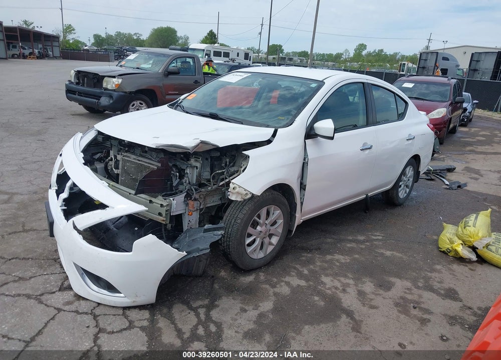 2019 NISSAN VERSA 1.6 SV VIN: 3N1CN7AP9KL872267