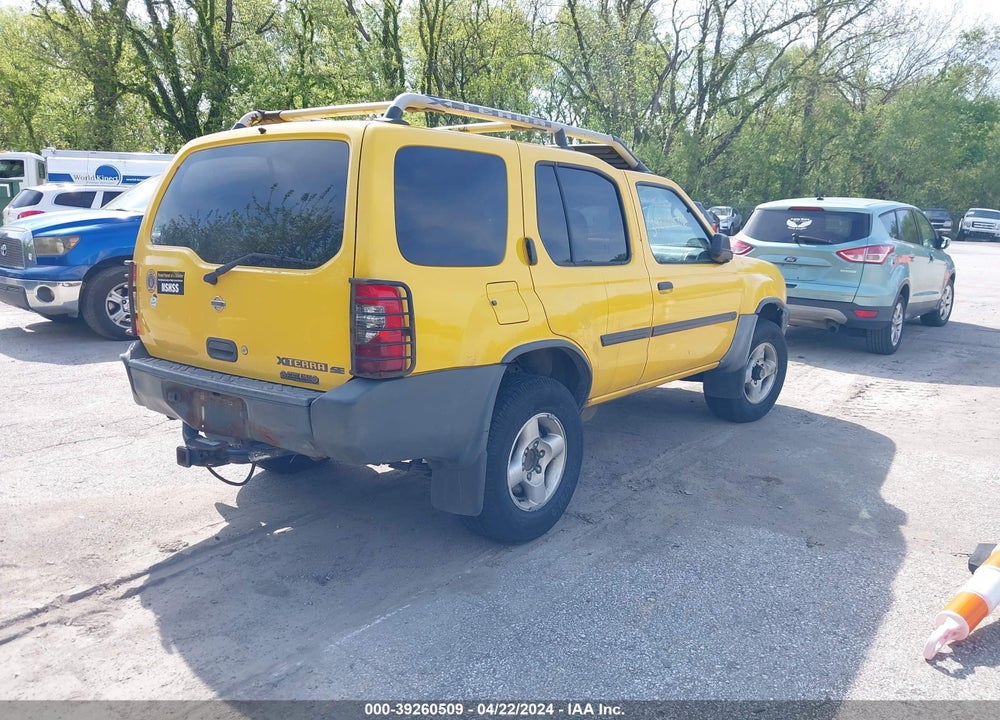 2001 NISSAN XTERRA SE VIN: 5N1ED28Y71C593321