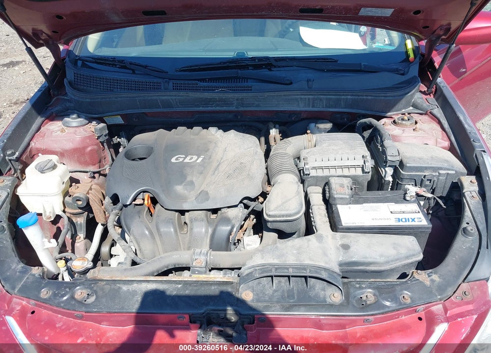 2012 HYUNDAI SONATA GLS VIN: 5NPEB4AC2CH501771