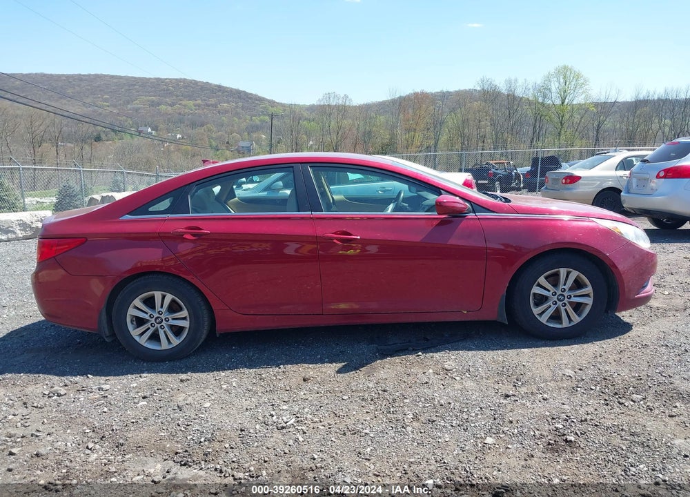 2012 HYUNDAI SONATA GLS VIN: 5NPEB4AC2CH501771