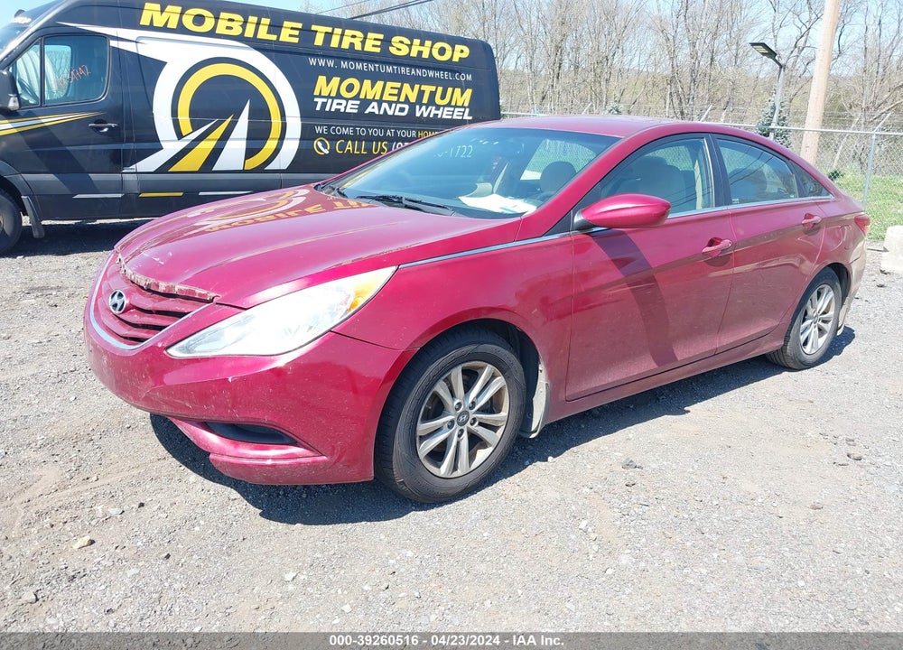 2012 HYUNDAI SONATA GLS VIN: 5NPEB4AC2CH501771