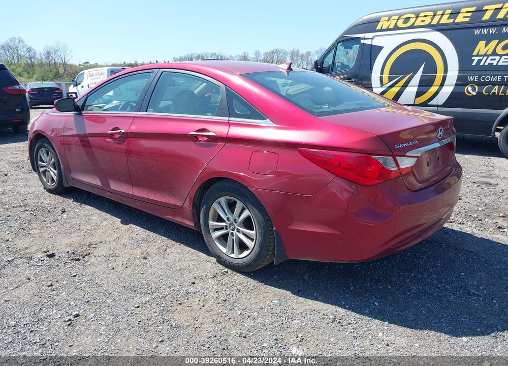 2012 HYUNDAI SONATA GLS VIN: 5NPEB4AC2CH501771