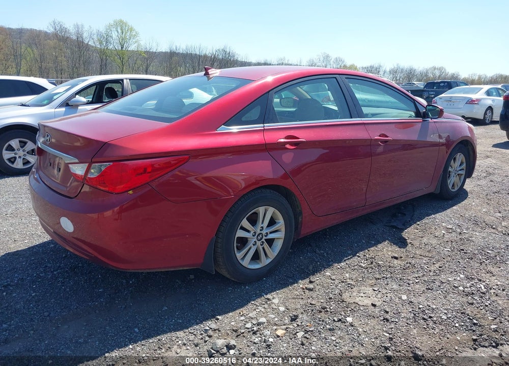 2012 HYUNDAI SONATA GLS VIN: 5NPEB4AC2CH501771