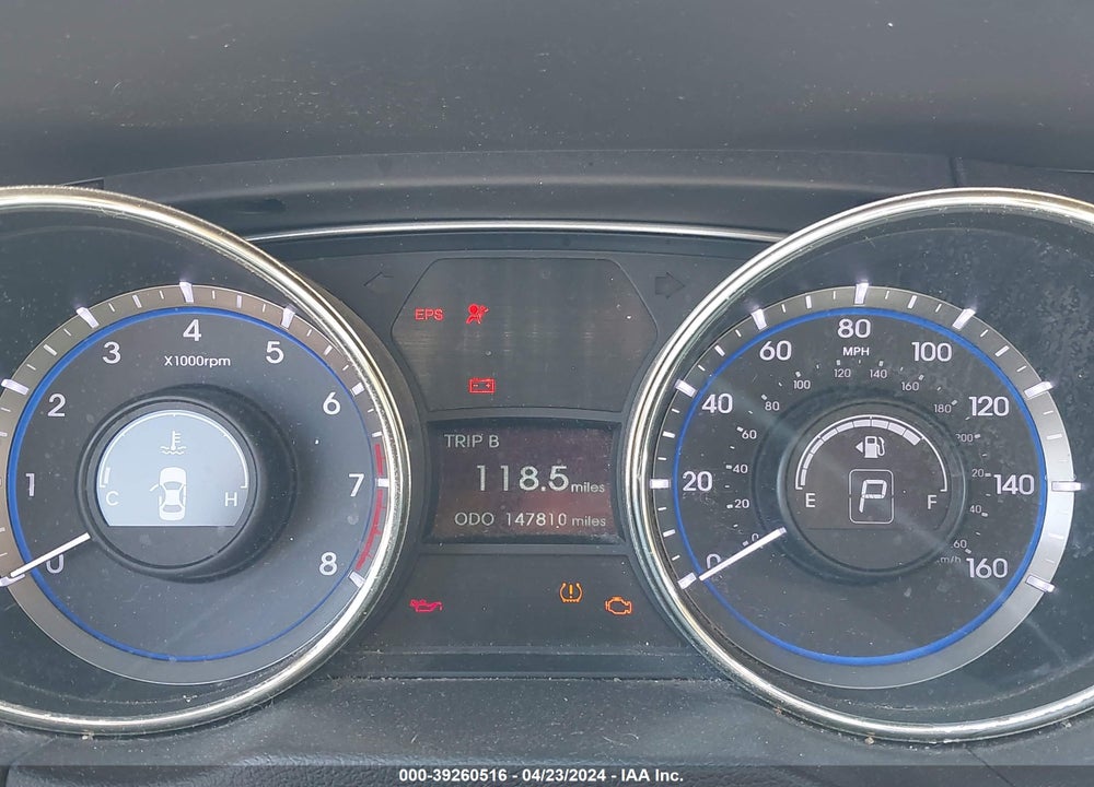 2012 HYUNDAI SONATA GLS VIN: 5NPEB4AC2CH501771