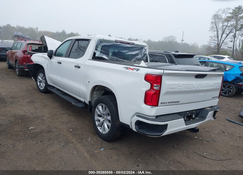 2019 CHEVROLET SILVERADO 1500 CUSTOM VIN: 3GCPYBEH4KG196329