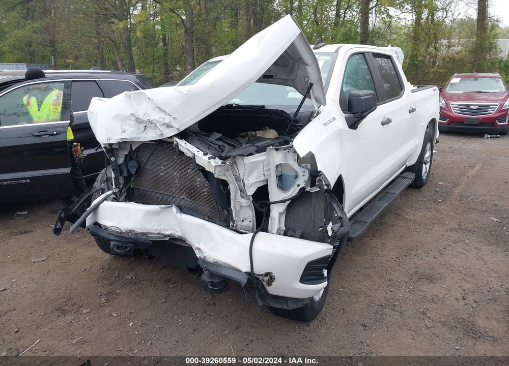 2019 CHEVROLET SILVERADO 1500 CUSTOM VIN: 3GCPYBEH4KG196329