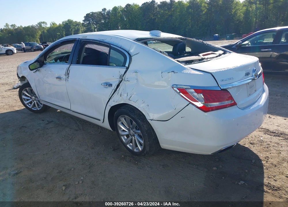 2016 BUICK LACROSSE VIN: 1G4GB5G37GF224200
