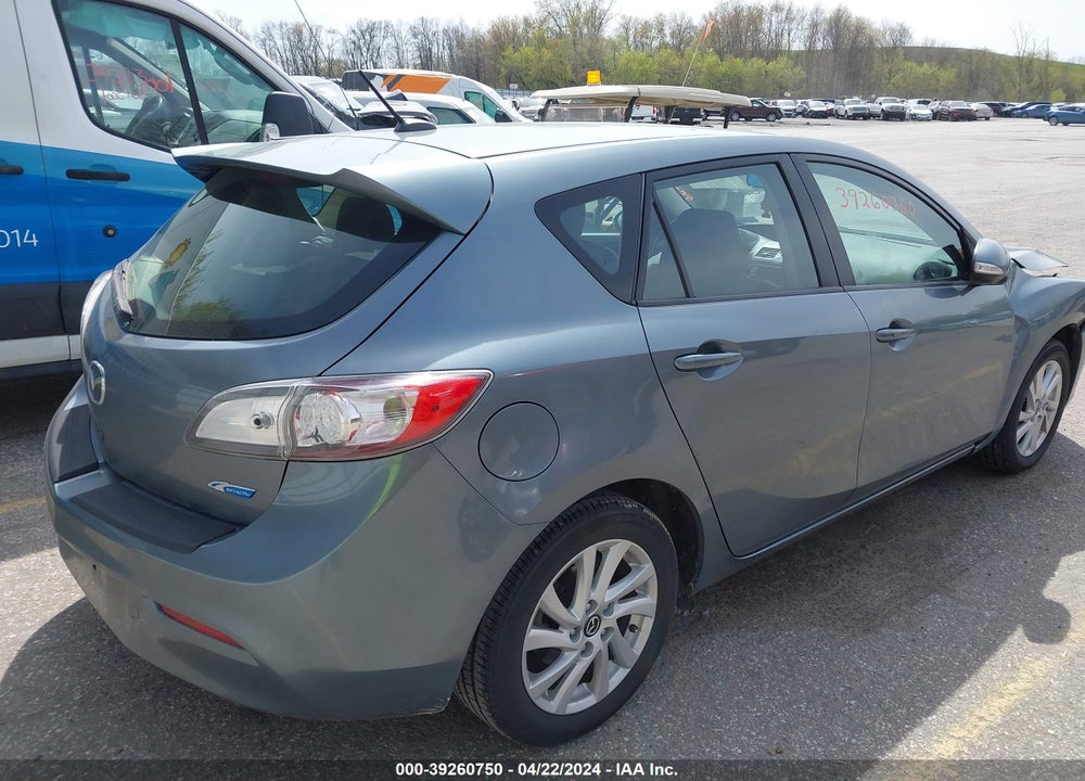 2013 MAZDA 3 I GRAND TOURING VIN: JM1BL1M70D1725322