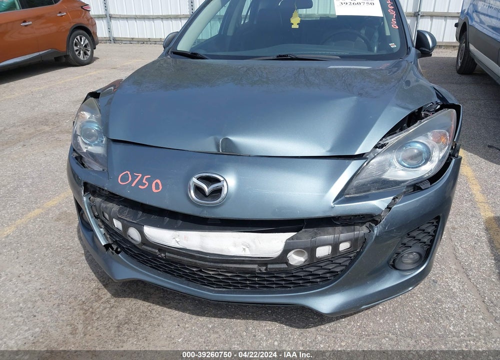 2013 MAZDA 3 I GRAND TOURING VIN: JM1BL1M70D1725322