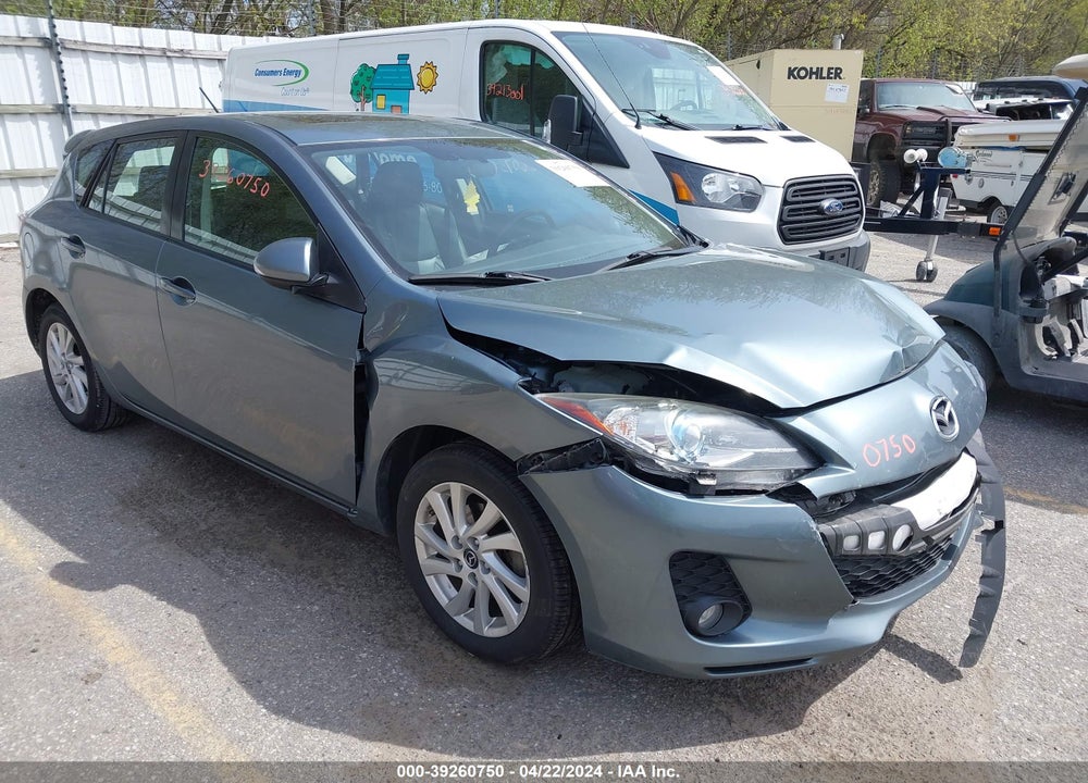 2013 MAZDA 3 I GRAND TOURING VIN: JM1BL1M70D1725322
