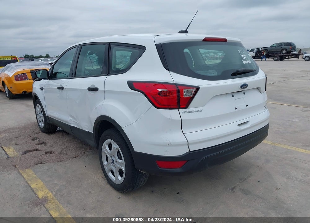 2019 FORD ESCAPE S VIN: 1FMCU0F72KUA70970