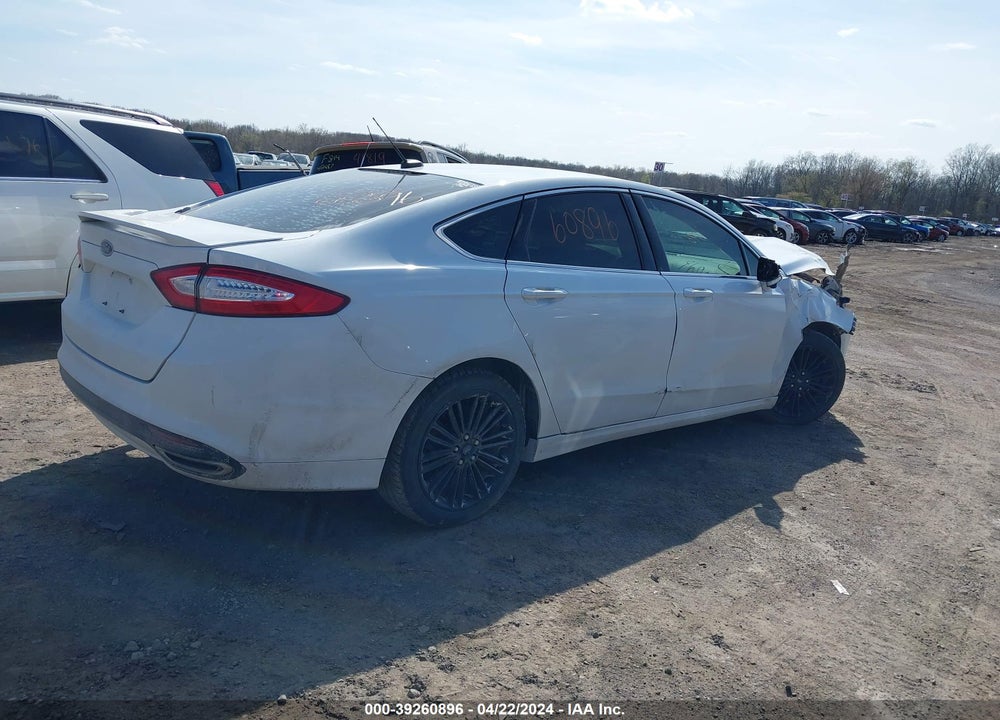 2014 FORD FUSION SE VIN: 3FA6P0H93ER320130