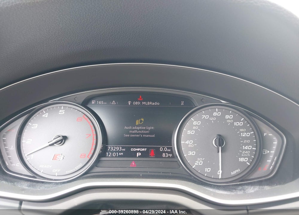 2020 AUDI SQ5 PREMIUM TFSI QUATTRO TIPTRONIC VIN: WA1A4AFY1L2024015