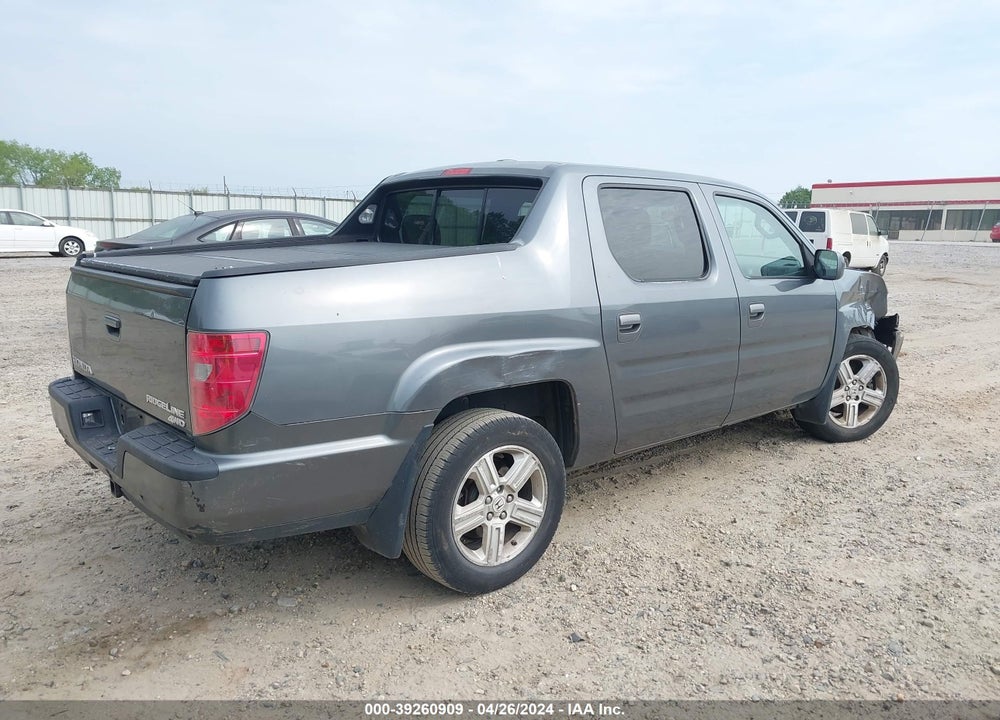2010 HONDA RIDGELINE RTL VIN: 5FPYK1F56AB011004