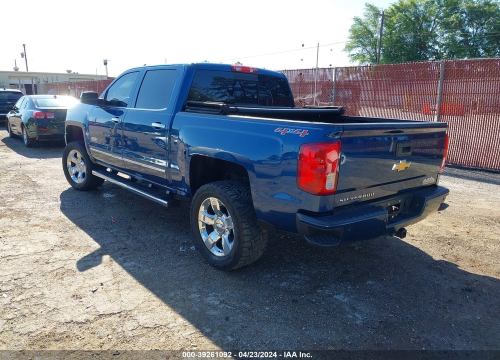 2017 CHEVROLET SILVERADO 1500 HIGH COUNTRY VIN: 3GCUKTEC1HG122647