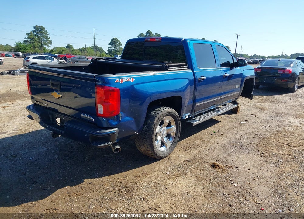2017 CHEVROLET SILVERADO 1500 HIGH COUNTRY VIN: 3GCUKTEC1HG122647