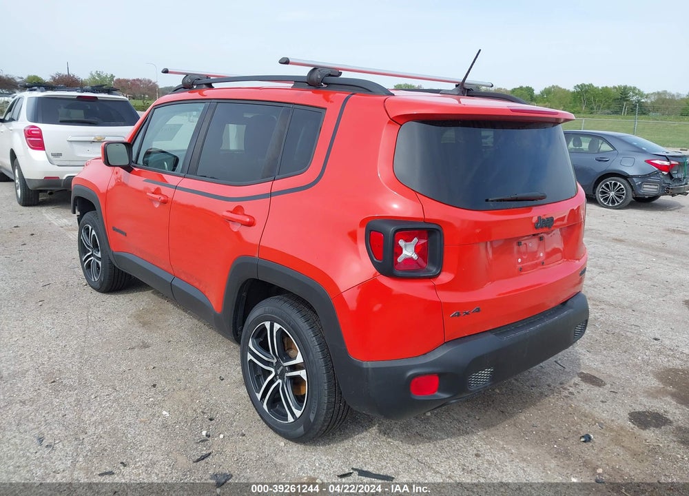 2016 JEEP RENEGADE LATITUDE VIN: ZACCJBBW2GPE38420