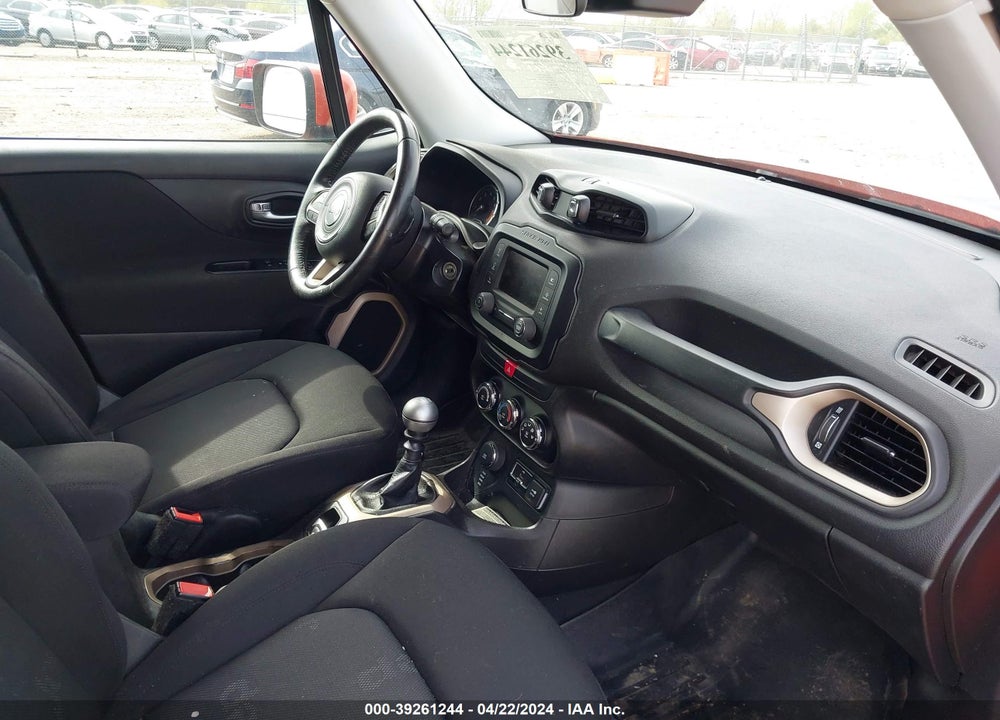 2016 JEEP RENEGADE LATITUDE VIN: ZACCJBBW2GPE38420