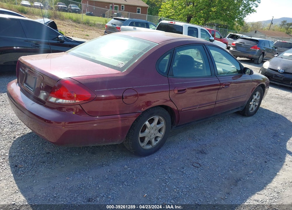 2005 FORD TAURUS SEL VIN: 1FAFP56U05A307317