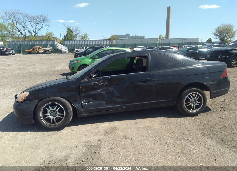 2002 HONDA CIVIC EX VIN: 1HGEM21902L076694