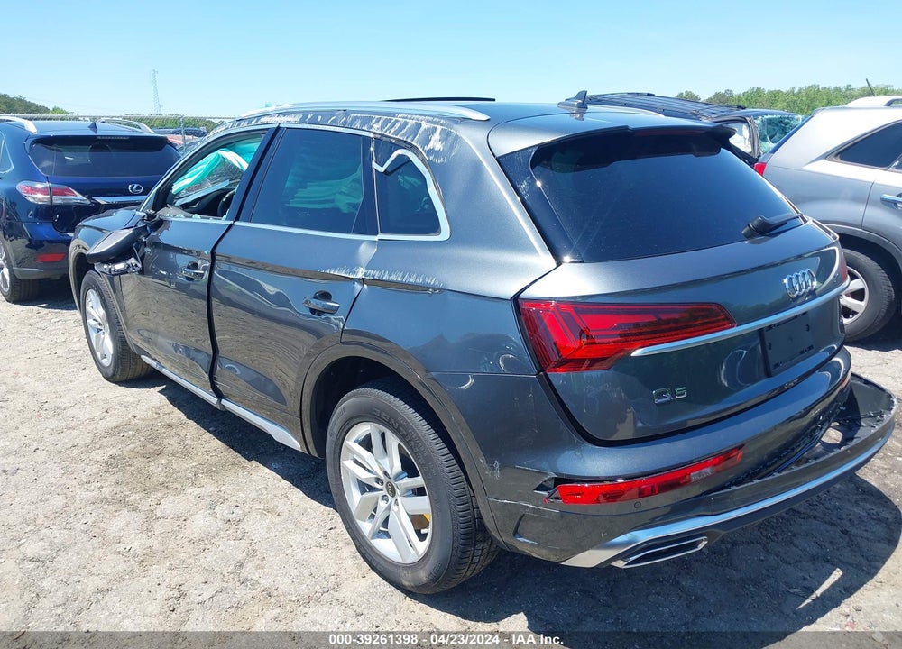 2023 AUDI Q5 PREMIUM 45 TFSI S LINE QUATTRO VIN: WA1GAAFYXP2171085