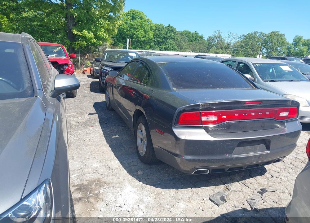 2013 DODGE CHARGER SE VIN: 2C3CDXBGXDH638198