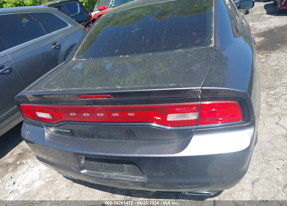 2013 DODGE CHARGER SE VIN: 2C3CDXBGXDH638198
