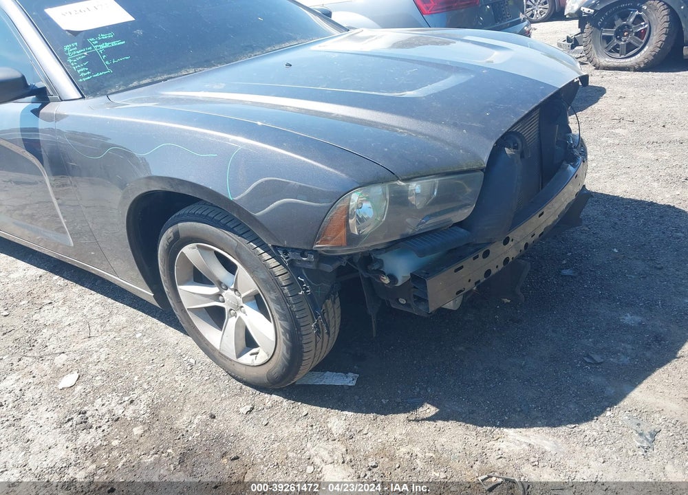 2013 DODGE CHARGER SE VIN: 2C3CDXBGXDH638198