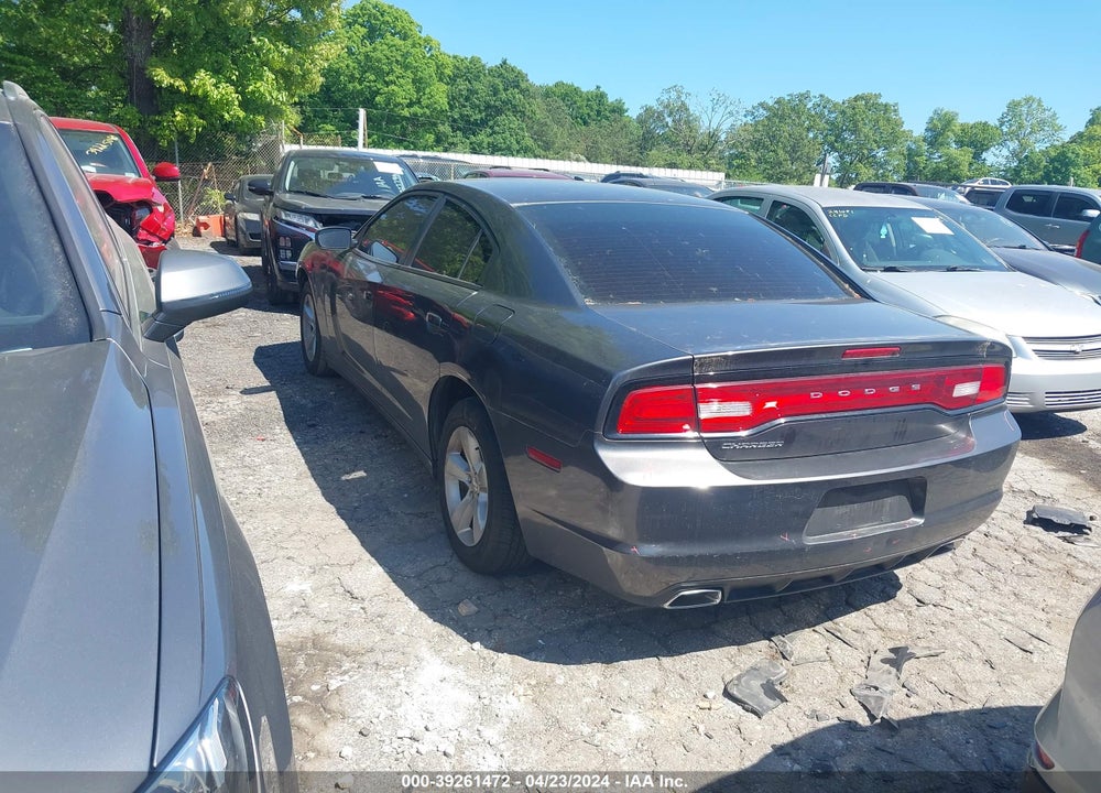 2013 DODGE CHARGER SE VIN: 2C3CDXBGXDH638198