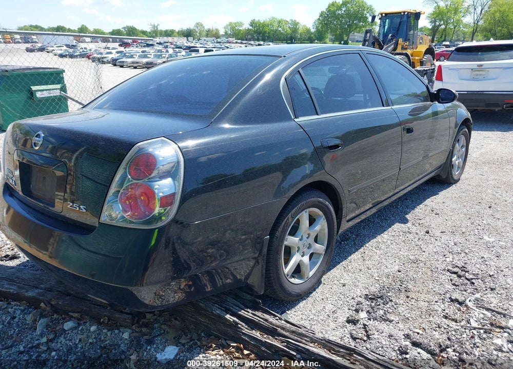 2005 NISSAN ALTIMA 2.5 S VIN: 1N4AL11D95C229548