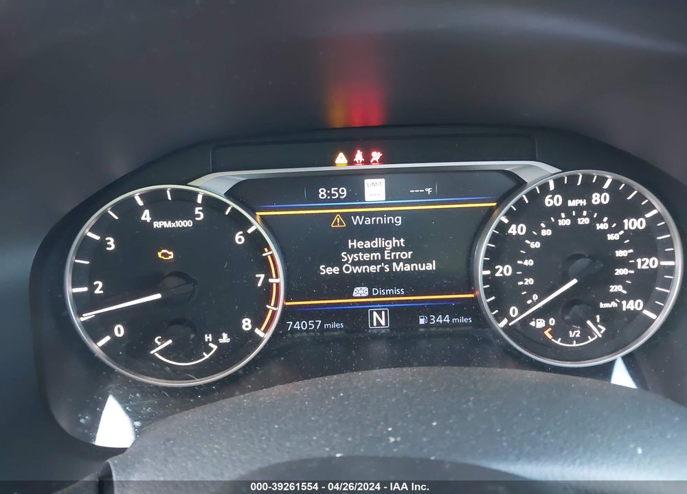2019 NISSAN ALTIMA 2.5 PLATINUM VIN: 1N4BL4FV3KC107190